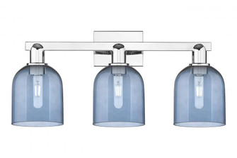 Bella - 3 Light - 25 inch - Polished Chrome - Bath Vanity Light (3442|716-3W-PC-G558-6BL)