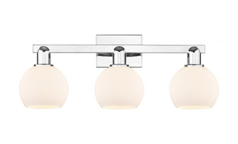 Athens - 3 Light - 25 inch - Polished Chrome - Bath Vanity Light (3442|716-3W-PC-G121-6)