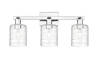 Cobbleskill - 3 Light - 24 inch - Polished Chrome - Bath Vanity Light (3442|716-3W-PC-G1113)