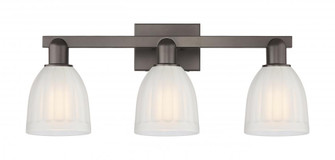 Brookfield - 3 Light - 25 inch - Oil Rubbed Bronze - Bath Vanity Light (3442|716-3W-OB-G441)