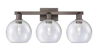 Athens - 3 Light - 27 inch - Oil Rubbed Bronze - Bath Vanity Light (3442|716-3W-OB-G124-8)