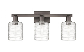 Cobbleskill - 3 Light - 24 inch - Oil Rubbed Bronze - Bath Vanity Light (3442|716-3W-OB-G1113)