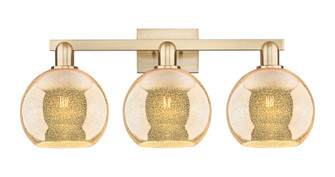 Athens - 3 Light - 27 inch - Champagne Bronze - Bath Vanity Light (3442|716-3W-CB-G128-8)