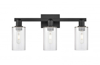 Clymer - 3 Light - 23 inch - Matte Black - Bath Vanity Light (3442|716-3W-BK-G802)