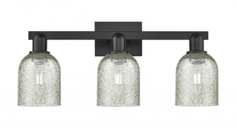 Caledonia - 3 Light - 24 inch - Matte Black - Bath Vanity Light (3442|716-3W-BK-G259)