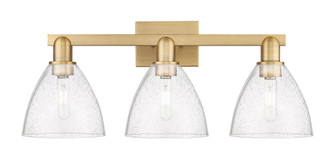 Bristol - 3 Light - 27 inch - Brushed Brass - Bath Vanity Light (3442|716-3W-BB-GBD-754)