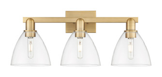 Bristol - 3 Light - 27 inch - Brushed Brass - Bath Vanity Light (3442|716-3W-BB-GBD-752)