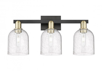 Bella - 3 Light - 25 inch - Black Antique Brass - Bath Vanity Light (3442|716-3W-BAB-G558-6SDY)