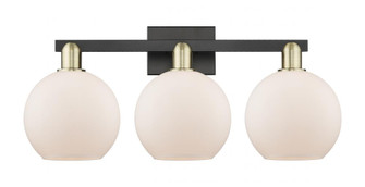 Athens - 3 Light - 27 inch - Black Antique Brass - Bath Vanity Light (3442|716-3W-BAB-G121-8)