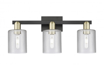 Cobbleskill - 3 Light - 24 inch - Black Antique Brass - Bath Vanity Light (3442|716-3W-BAB-G112)