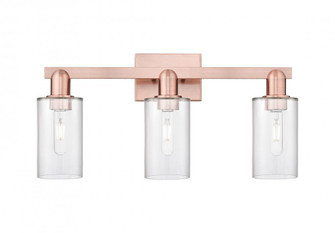 Clymer - 3 Light - 23 inch - Antique Copper - Bath Vanity Light (3442|716-3W-AC-G802)