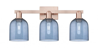 Bella - 3 Light - 25 inch - Antique Copper - Bath Vanity Light (3442|716-3W-AC-G558-6BL)