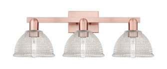 Arietta - 3 Light - 27 inch - Antique Copper - Bath Vanity Light (3442|716-3W-AC-G422)