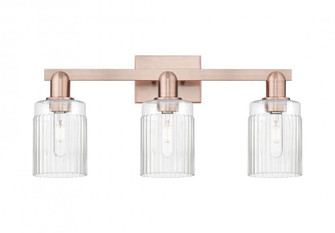 Hadley - 3 Light - 24 inch - Antique Copper - Bath Vanity Light (3442|716-3W-AC-G342)