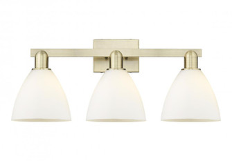 Bristol - 3 Light - 27 inch - Antique Brass - Bath Vanity Light (3442|716-3W-AB-GBD-751)