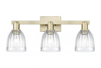 Brookfield - 3 Light - 25 inch - Antique Brass - Bath Vanity Light (3442|716-3W-AB-G442)