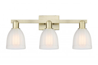 Brookfield - 3 Light - 25 inch - Antique Brass - Bath Vanity Light (3442|716-3W-AB-G441)
