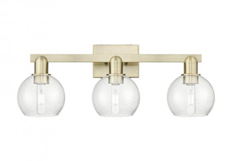 Athens - 3 Light - 25 inch - Antique Brass - Bath Vanity Light (3442|716-3W-AB-G124-6)
