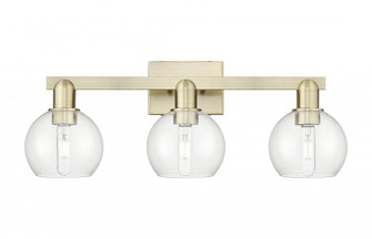 Athens - 3 Light - 25 inch - Antique Brass - Bath Vanity Light (3442|716-3W-AB-G122-6)