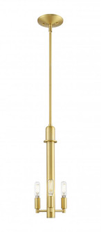 Arcadia - 3 Light - 7 inch - Satin Gold - Mini Pendant (3442|716-3S-SG)