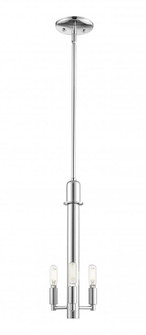Arcadia - 3 Light - 7 inch - Polished Chrome - Mini Pendant (3442|716-3S-PC)