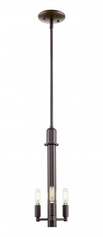 Arcadia - 3 Light - 7 inch - Oil Rubbed Bronze - Mini Pendant (3442|716-3S-OB)