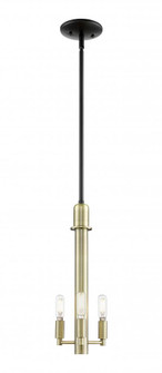 Arcadia - 3 Light - 7 inch - Black Antique Brass - Mini Pendant (3442|716-3S-BAB)