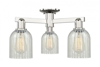 Caledonia - 3 Light - 23 inch - Polished Nickel - Semi-Flush Mount (3442|716-3F-PN-G2511)