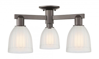Brookfield - 3 Light - 23 inch - Oil Rubbed Bronze - Semi-Flush Mount (3442|716-3F-OB-G441)