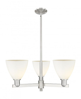 Bristol - 3 Light - 29 inch - Satin Nickel - Stem hung - Pendant (3442|716-3CR-SN-GBD-751)