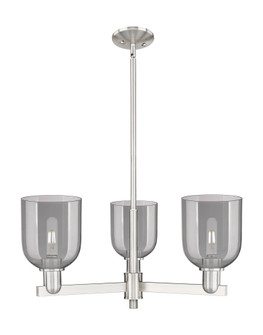 Bella - 3 Light - 27 inch - Satin Nickel - Stem hung - Pendant (3442|716-3CR-SN-G558-6SM)