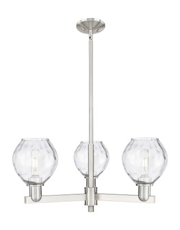 Waverly - 3 Light - 28 inch - Satin Nickel - Stem hung - Pendant (3442|716-3CR-SN-G362)
