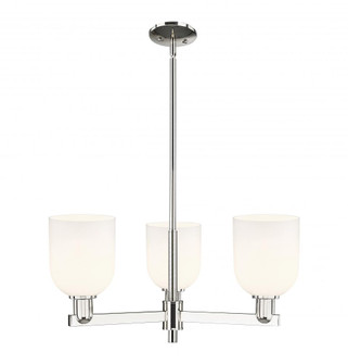 Bella - 3 Light - 27 inch - Polished Nickel - Stem hung - Pendant (3442|716-3CR-PN-G558-6GWH)