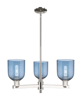 Bella - 3 Light - 27 inch - Polished Nickel - Stem hung - Pendant (3442|716-3CR-PN-G558-6BL)