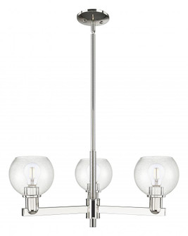 Athens - 3 Light - 28 inch - Polished Nickel - Stem hung - Pendant (3442|716-3CR-PN-G124-6)