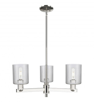 Cobbleskill - 3 Light - 27 inch - Polished Nickel - Stem hung - Pendant (3442|716-3CR-PN-G112)