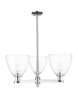 Bristol - 3 Light - 31 inch - Polished Chrome - Stem hung - Pendant (3442|716-3CR-PC-GBD-92)