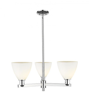 Bristol - 3 Light - 29 inch - Polished Chrome - Stem hung - Pendant (3442|716-3CR-PC-GBD-751)