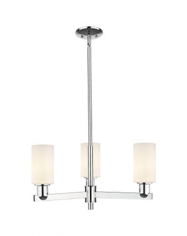 Clymer - 3 Light - 26 inch - Polished Chrome - Stem hung - Pendant (3442|716-3CR-PC-G801)