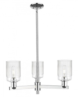 Hadley - 3 Light - 26 inch - Polished Chrome - Stem hung - Pendant (3442|716-3CR-PC-G342)