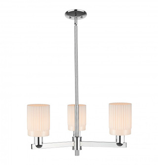 Hadley - 3 Light - 26 inch - Polished Chrome - Stem hung - Pendant (3442|716-3CR-PC-G341)