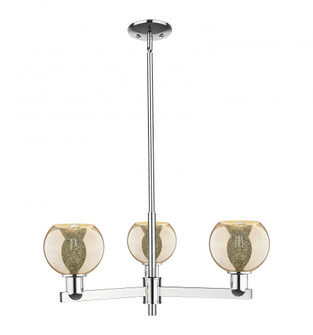 Athens - 3 Light - 28 inch - Polished Chrome - Stem hung - Pendant (3442|716-3CR-PC-G128-6)