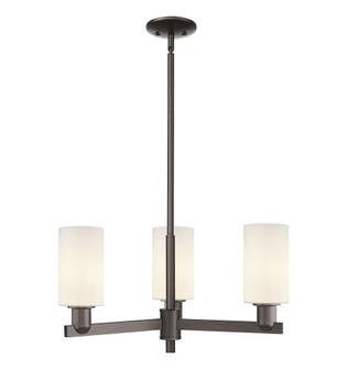 Clymer - 3 Light - 26 inch - Oil Rubbed Bronze - Stem hung - Pendant (3442|716-3CR-OB-G801)