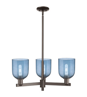Bella - 3 Light - 27 inch - Oil Rubbed Bronze - Stem hung - Pendant (3442|716-3CR-OB-G558-6BL)