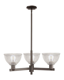 Arietta - 3 Light - 30 inch - Oil Rubbed Bronze - Stem hung - Pendant (3442|716-3CR-OB-G422)