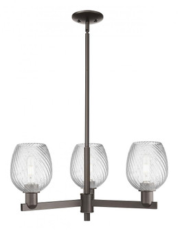 Salina - 3 Light - 28 inch - Oil Rubbed Bronze - Stem hung - Pendant (3442|716-3CR-OB-G292)