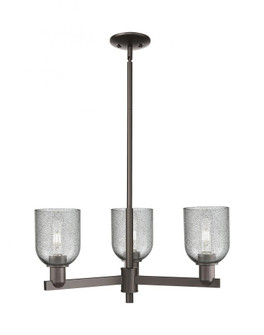 Caledonia - 3 Light - 27 inch - Oil Rubbed Bronze - Stem hung - Pendant (3442|716-3CR-OB-G257)
