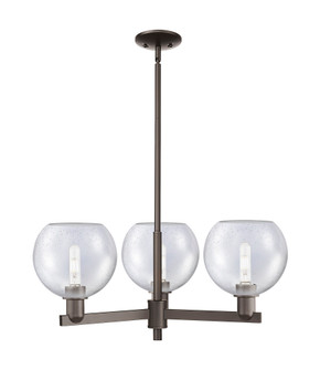 Athens - 3 Light - 30 inch - Oil Rubbed Bronze - Stem hung - Pendant (3442|716-3CR-OB-G124-8)