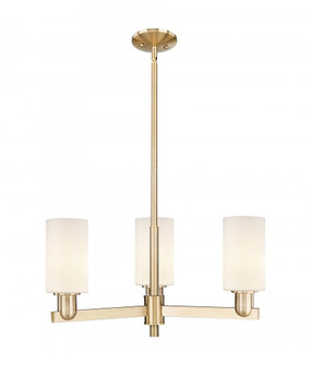 Clymer - 3 Light - 26 inch - Champagne Bronze - Stem hung - Pendant (3442|716-3CR-CB-G801)