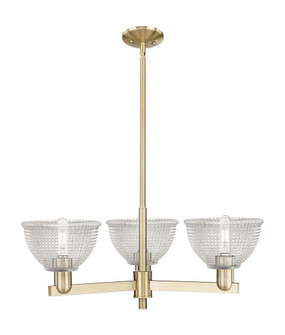 Arietta - 3 Light - 30 inch - Champagne Bronze - Stem hung - Pendant (3442|716-3CR-CB-G422)